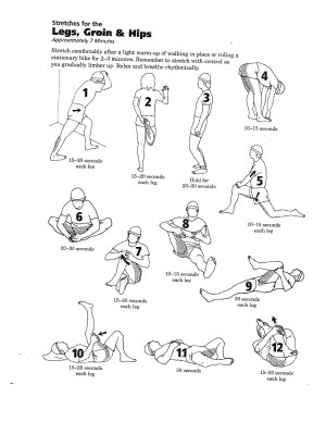 Legs, Groin &amp; Hips Stretches 001